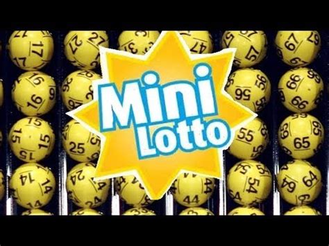 mini lotto system 6